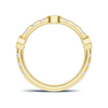 Exquisite Bezel Set Ring