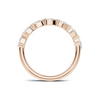 Teardrop Station Anniversary Ring