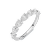 Teardrop Station Anniversary Ring