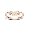 Marquise Fan Curved Ring