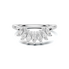 Marquise Fan Curved Ring