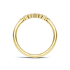 Marquise Fan Curved Ring
