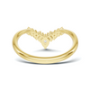 Multi Stone V Shape Ring