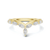 Marquise V Band Ring