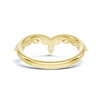 Marquise V Band Ring