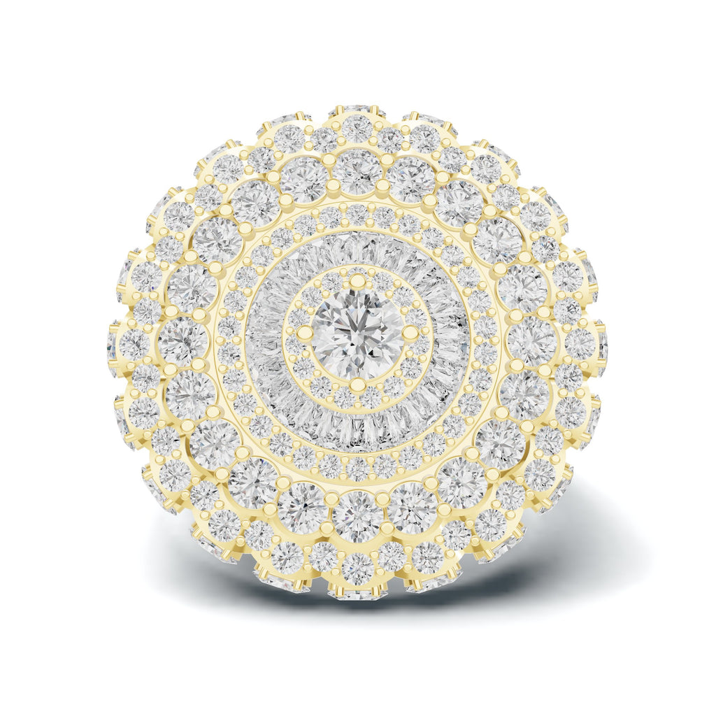 Sunburst Cluster Ring
