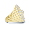 Sunburst Cluster Ring