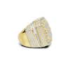 Luxe Pave Square Ring