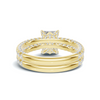 Dazzling Double Band Ring