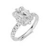 Luxe Pavé Accented Basket Ring