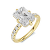 Luxe Pavé Accented Basket Ring