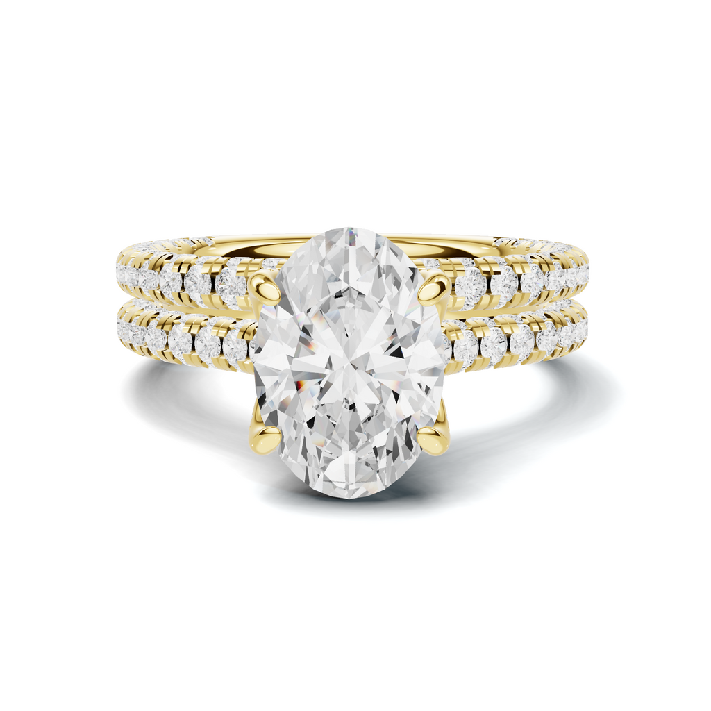 Luxe Pave Bridal Ring