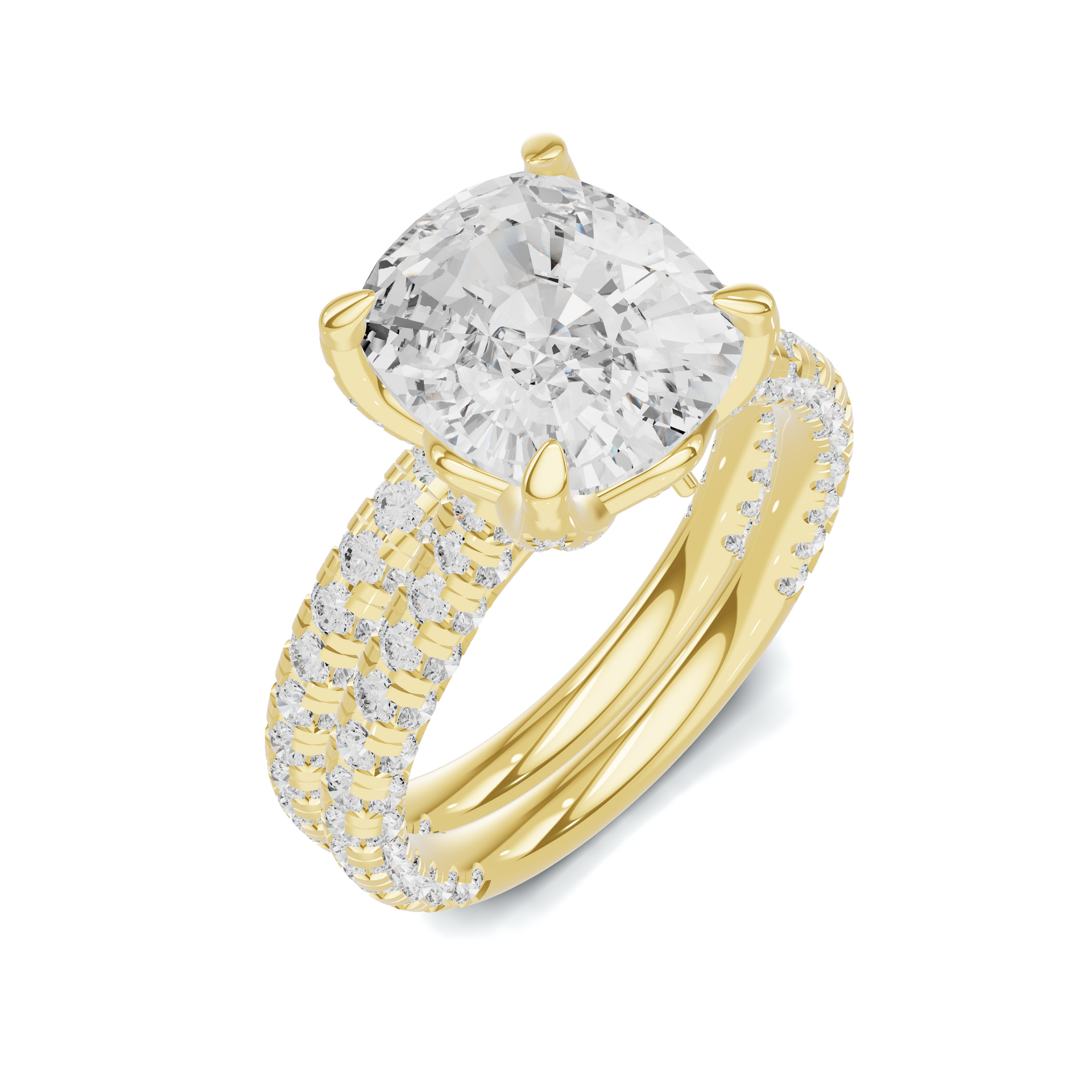 Grand Pavé Stackable Ring