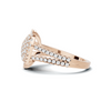 Luxe Pave Heart Statement Ring