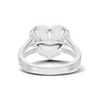 Luxe Pave Heart Statement Ring
