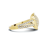 Luxe Pave Heart Statement Ring