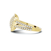 Luxe Pave Heart Statement Ring