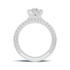 Luxe Teardrop Pave Bridal Ring