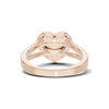Grand Pave Heart Statement Ring