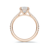 Elegant Teardrop Accent Ring