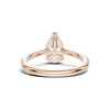 Elegant Teardrop Accent Ring