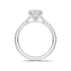 Elegant Teardrop Accent Ring