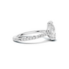 Elegant Teardrop Accent Ring
