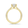 Elegant Teardrop Accent Ring