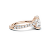 Pavé Accented Prong Ring