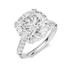 Pavé Accented Prong Ring