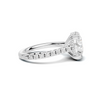 Pavé Accented Prong Ring