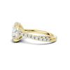 Pavé Accented Prong Ring