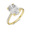 Luxe Elegant Pave Accented Ring