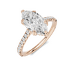Marquise Pavé Accented Ring