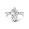 Marquise Pavé Accented Ring