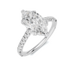 Marquise Pavé Accented Ring