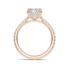 Pavé Accented Engagement Ring