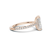 Pavé Accented Engagement Ring