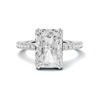 Pavé Accented Engagement Ring