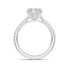 Pavé Accented Engagement Ring