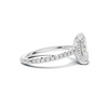 Pavé Accented Engagement Ring