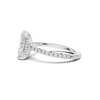Pavé Accented Engagement Ring