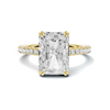 Pavé Accented Engagement Ring