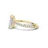 Pavé Accented Engagement Ring