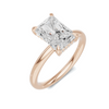 Sleek Hidden Halo Ring