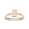 Sleek Hidden Halo Ring