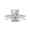 Sleek Hidden Halo Ring