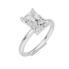 Sleek Hidden Halo Ring