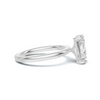 Sleek Hidden Halo Ring
