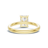 Sleek Hidden Halo Ring